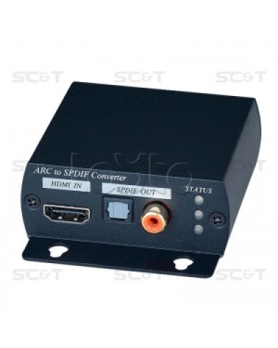 Преобразователь цифрового аудио из HDMI сигнала SC&T ARC01 в Балашихе Видеоусилители, Модуляторы, Делители Pintop.ru
