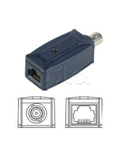 Удлинитель Ethernet, пассивный по коаксиальному кабелю SC&T IP01 в Балашихе Видеоусилители, Модуляторы, Делители Pintop.ru