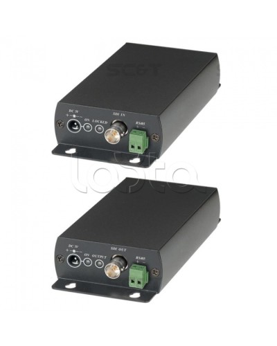 Комплект для передачи HD-SDI и RS485 по одному кабелю витой пары SC&T SDI05A в Балашихе Видеоусилители, Модуляторы, Делители Pintop.ru