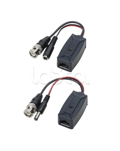 Комплект для передачи HDCVI/HDTVI/AHD видео и питания по витой паре SC&T TTP111HDP-LK в Балашихе Видеоусилители, Модуляторы, Делители Pintop.ru