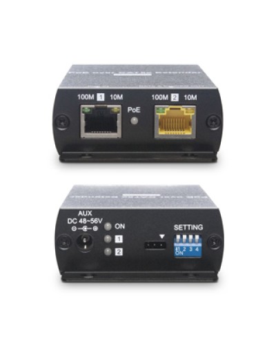 Комплект удлинителей PoE (до 38W) по витой паре до 800м SC&T IP09P в Балашихе Видеоусилители, Модуляторы, Делители Pintop.ru