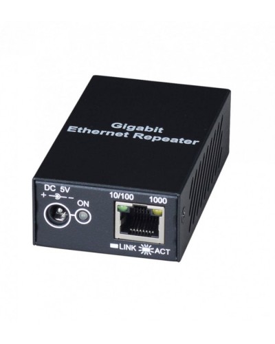Повторитель Gigabit Ethernet для увеличения расстояния передачи до 120м SC&T SR01X в Балашихе Системы видеонаблюдения Pintop.ru