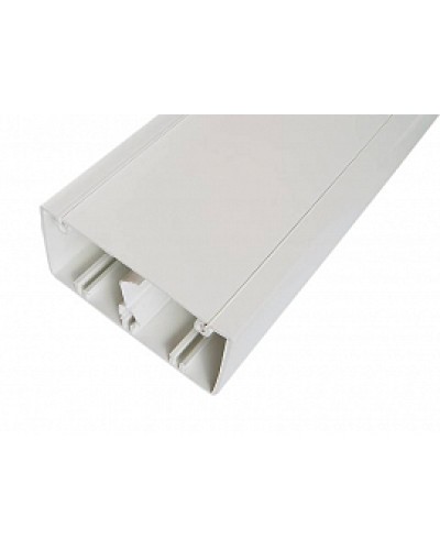 Кабельный канал с крышкой100х50х2000мм (белый) SPL 100001S в Балашихе Кабель-канал Pintop.ru