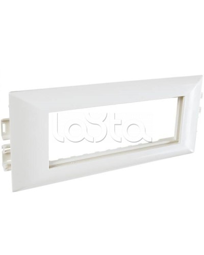 Суппорт с рамкой на 3 поста (45х45) в профиль для кабельных каналов 100х50, 105х50 SPL (100009S) в Балашихе Аксессуары для кабель-канала Pintop.ru