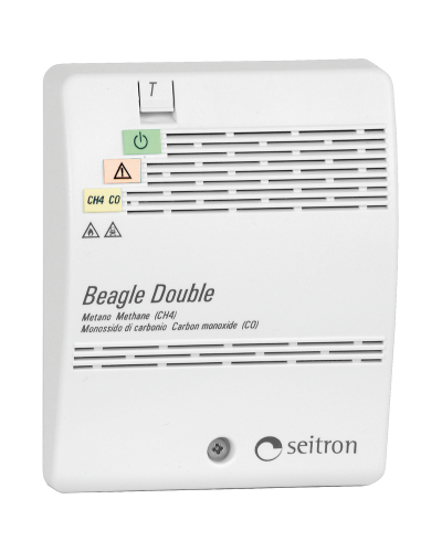 Комбинированный сигнализатор на природный и угарный газ (CH4 и CO) Seitron RGDCM0MP1 Beagle Double в Балашихе Технологические извещатели Pintop.ru