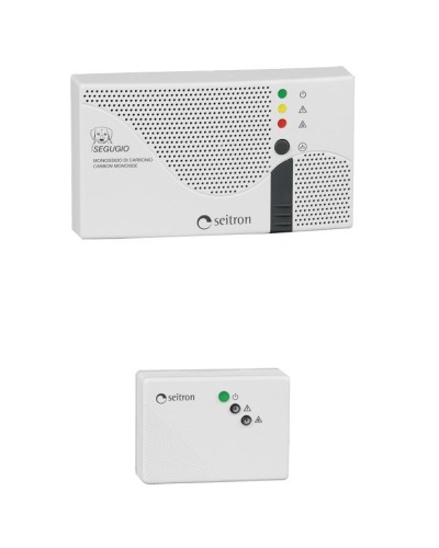 Комплект сигнализаторов на угарный и природный газ Seitron RGDCO0MP1+SGAMET в Балашихе Технологические извещатели Pintop.ru