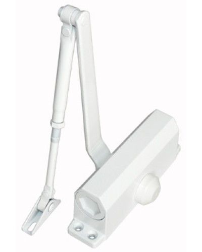 Доводчик двери c тягой EN 3-6 Smartec-СКД ST-DC036BC-WT в Балашихе Доводчики Pintop.ru