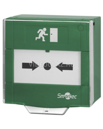 Устройство разблокировки двери с восстанавливаемой вставкой Smartec ST-ER105D-GN в Балашихе Кнопки выхода Pintop.ru