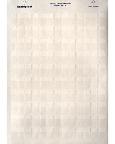 Табличка маркировочная 20х10мм. Полиэстер. Белая DKC (SITFP1020W) в Балашихе Аксессуары для лотков Pintop.ru