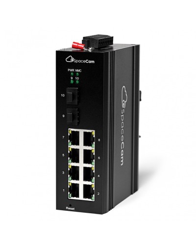 Управляемый PoE коммутатор SpaceCam SC-I-L2-8GP-240-2G (A) в Балашихе Коммутаторы Pintop.ru