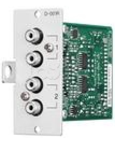 Модуль стерео входа небалансный 2-х канальный TOA D-001R в Балашихе Системы оповещения и трансляции TOA Pintop.ru