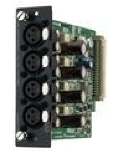 Модуль 4-канальный микрофон/линия входов TOA D-2000AD1 в Балашихе Системы оповещения и трансляции TOA Pintop.ru