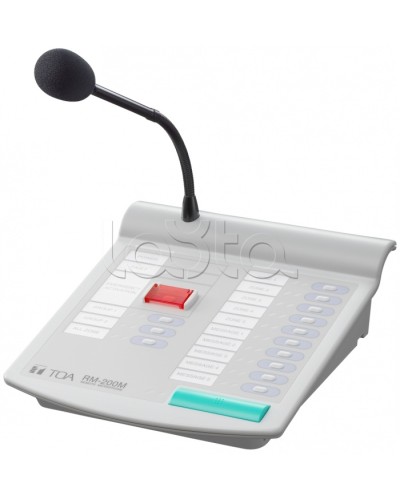 Панель микрофонная TOА RM-200M S в Балашихе Системы оповещения и трансляции TOA Pintop.ru