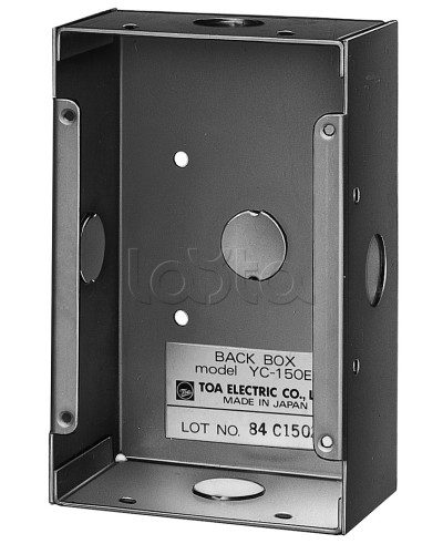 Коробка задняя TOA YC-150E в Балашихе Системы оповещения и трансляции TOA Pintop.ru