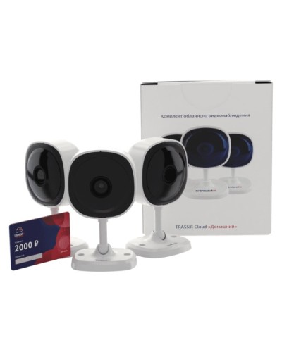 Комплект облачного видеонаблюдения TRASSIR 3TRCloud2000 в Балашихе IP-камеры Pintop.ru