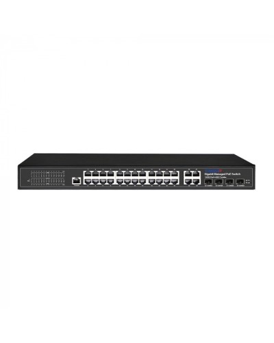 Управляемый коммутатор TRASSIR TR-NS24284C-400-24PoE v2 в Балашихе Коммутаторы Pintop.ru