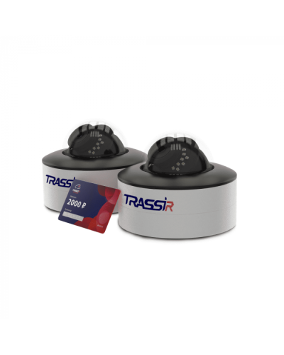 Комплект облачного видеонаблюдения TRASSIR W2D5Street в Балашихе IP-камеры Pintop.ru