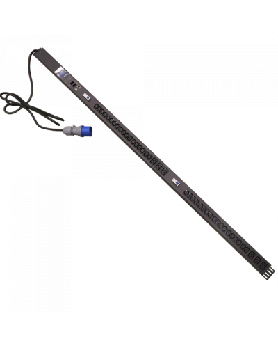 Блок розеток верт. 32A / 250V, 6xC19 + 36xC13, шнур 3.0 м, разъем IEC309 TWT (TWT-PDVMT1-6x36-32A) в Балашихе Блоки розеток Pintop.ru