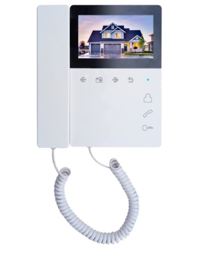 Монитор цветного видеодомофона Tantos Elly-S с трубкой VZ в Балашихе Абонентские видеоустройства Pintop.ru