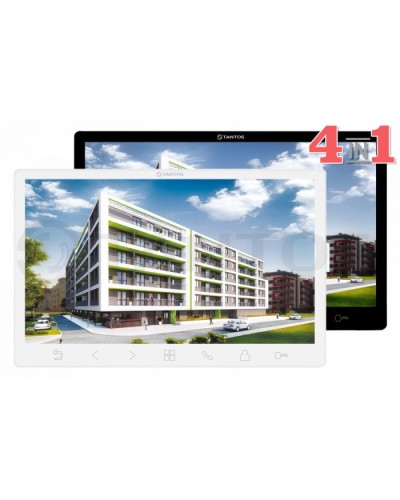 Монитор Tantos Sherlock HD SE (White) XL в Балашихе Абонентские IP устройства Pintop.ru