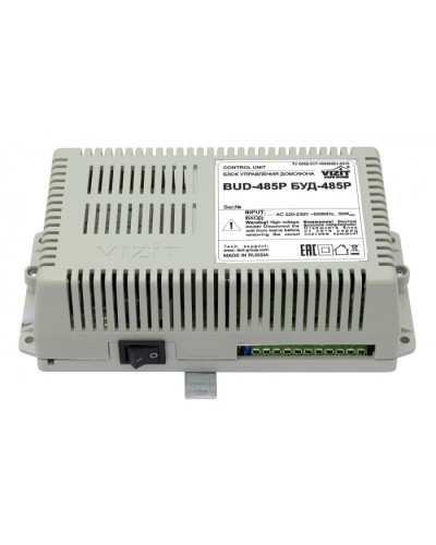 Блок управления домофона Vizit БУД-485Р в Балашихе Блоки управления многоабонентные Pintop.ru