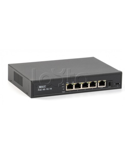 Коммутатор Бастион SKAT PoE-4E-1G-1S в Балашихе Коммутаторы Pintop.ru