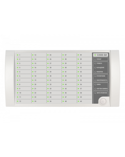 Блок индикации Болид С2000-БИ (2хRS485) в Балашихе Охранно-пожарное оборудование Pintop.ru
