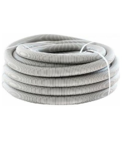 Труба гофр. ПНД HF 50 мм с зондом лёгкая серый (15 м) ОКЛ Экопласт 20150HF в Балашихе Труба гофрированная Pintop.ru