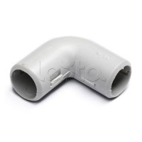Угол 90° (из двух частей) для труб D32 мм, без галогена Экопласт 41232HF