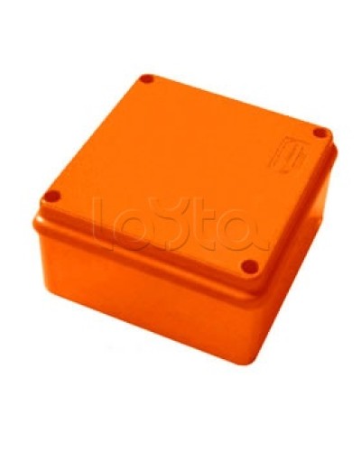 Коробка огнестойкая 100х100х55, 5P, (0,15-2,5мм2), без галогена Экопласт 42057HF в Балашихе Коробки (ОКЛ) Экопласт Pintop.ru