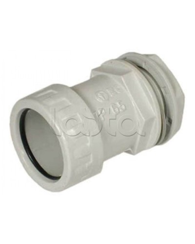 Муфта «труба-коробка» D20 мм, без галогена Экопласт 42720HF в Балашихе Аксессуары для труб (ОКЛ) Экопласт Pintop.ru