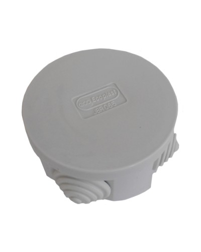 Коробка распределительная о/п с крышкой D65х35 мм, 4 вых. Экопласт 44004 в Балашихе Распределительные коробки Pintop.ru