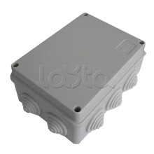 Коробка распределительная о/п 150х110х70 мм, 10 вых. Экопласт 44009