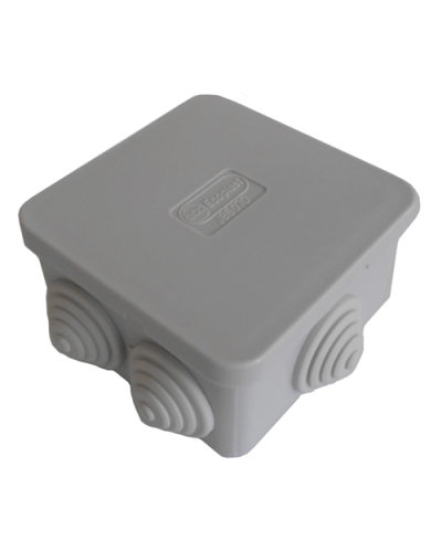 Коробка распред. о/п, для монтажного пистолета 85х85х50 6 вых, IP44 (упаковка DIY) Экопласт 44066-1 в Балашихе Распределительные коробки Pintop.ru