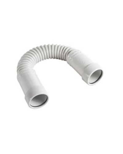 ТТ20 Поворот гибкий гофрированный труба-труба D20 мм (1уп=20шт) Экопласт (44320-20) в Балашихе Повороты, муфты, тройники Pintop.ru