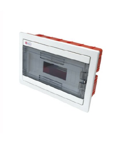 Щиток скрытой установки, 8 модулей, IP40 Экопласт 46008 в Балашихе Боксы для автоматов Pintop.ru