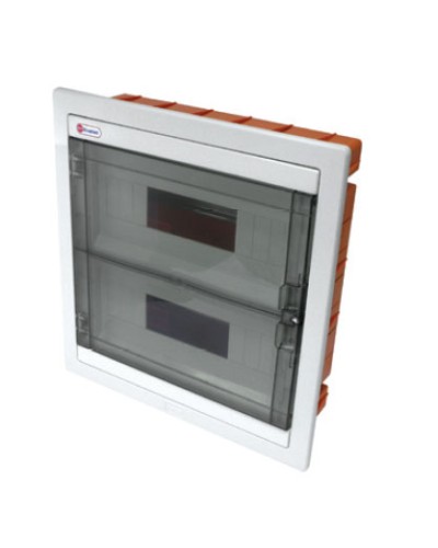 Щиток скрытой установки, 24 модулей, IP40 Экопласт 46024 в Балашихе Боксы для автоматов Pintop.ru