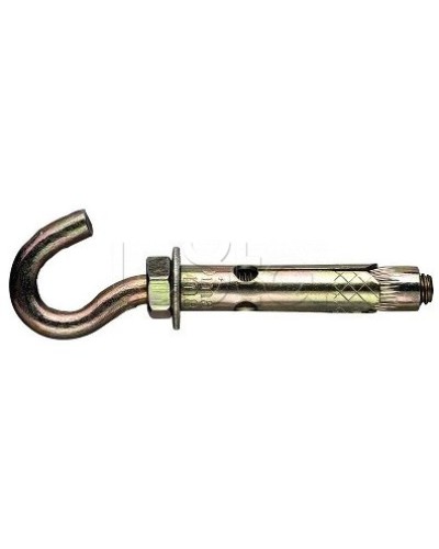 Анкерболт с крюком М10 12х100, (1уп=25шт) Экопласт (47585) в Балашихе Крепеж Pintop.ru
