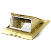 Люк в пол на 1.5 модуля (45х45мм), латунь Экопласт 70016