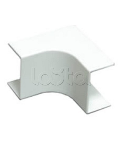 Угол внутренний плавный стандарт TIA 20х12,5 мм Экопласт 72114R в Балашихе Аксессуары для кабель-канала Pintop.ru