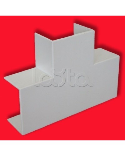 Угол Т-образный для кабель-канала МЕХ, для сечения 40x40 Экопласт 72409 в Балашихе Аксессуары для кабель-канала Pintop.ru