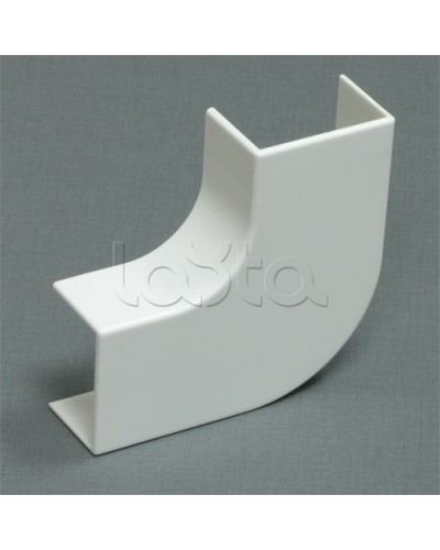 Угол плоский плавный стандарт TIA 60х40 мм Экопласт 76315R в Балашихе Аксессуары для кабель-канала Pintop.ru