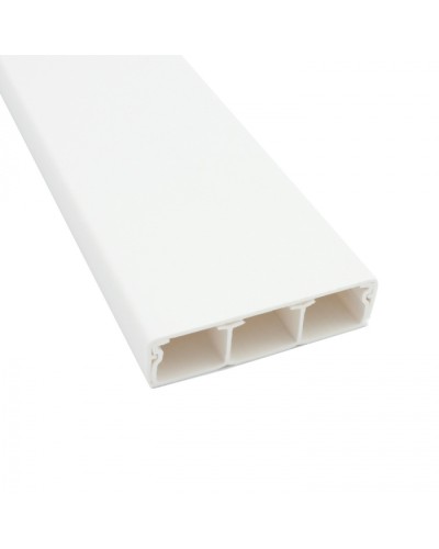 Миниканал 60/3х16мм Экопласт (79012) - U-LITE60/3/16 Миниканал 60/3х16мм Экопласт в Балашихе Кабель-канал Pintop.ru