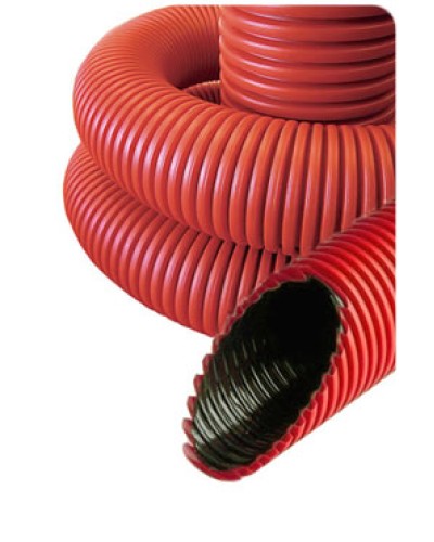 NR063 Гофрированные трубы для прокладки кабеля под землей с протяжкой D63 мм (внешн.) (801063) в Балашихе Труба гофрированная Pintop.ru