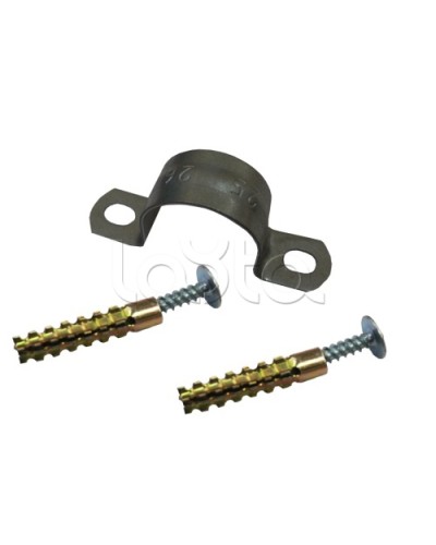 Дюбель-хомут клоп (двухлапковый) (25-26 мм) 100шт Гефест в Балашихе Крепеж: Дюбели, шурупы, саморезы Pintop.ru