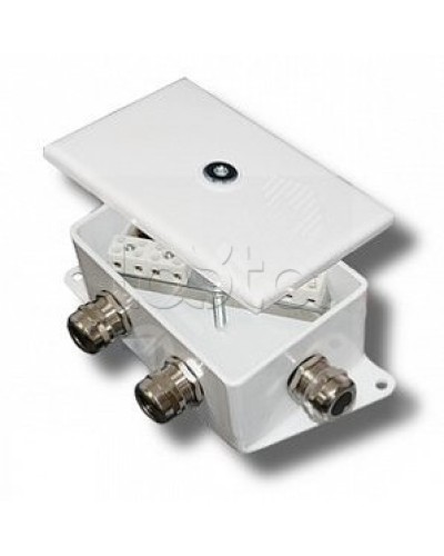 Коробка монтажная огнестойкая Гефест КМ-О (10к)-IP66-d, четыре ввода 120х80х68 в Балашихе Распределительные коробки Pintop.ru