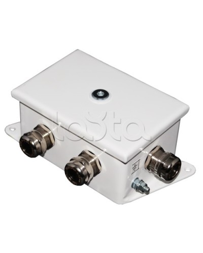 Коробка монтажная огнестойкая Гефест КМ-О (12к)-IP66-d, четыре ввода 120х80х68 в Балашихе Распределительные коробки Pintop.ru