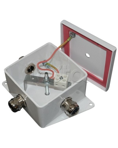 Коробка монтажная огнестойкая Гефест КМ-О (2к*6,0)-IP66 три ввода 100х100 в Балашихе Распределительные коробки Pintop.ru