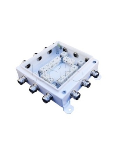Коробка монтажная огнестойкая Гефест КМ-О (32к*10,0)-IP66 2020, 12 вводов в Балашихе Распределительные коробки Pintop.ru