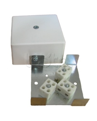 Коробка монтажная огнестойкая КМ-О (6к)-IP41 72x72 Гефест (100 шт/уп) в Балашихе Распределительные коробки Pintop.ru